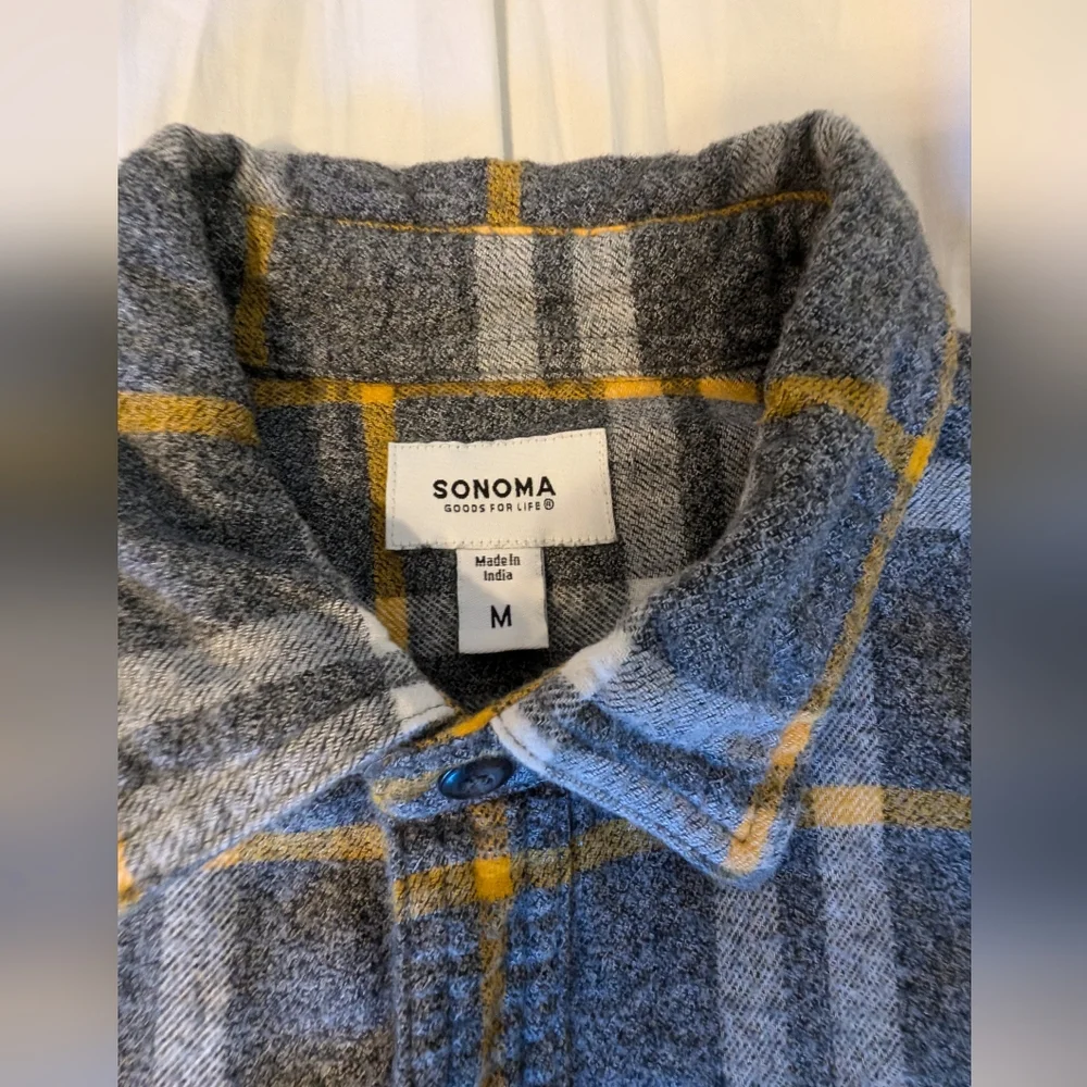 Flannel Button Shirt - Picture 2 of 3